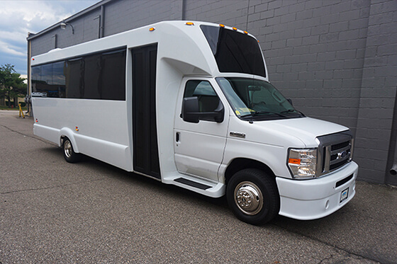 midsize bus exterior